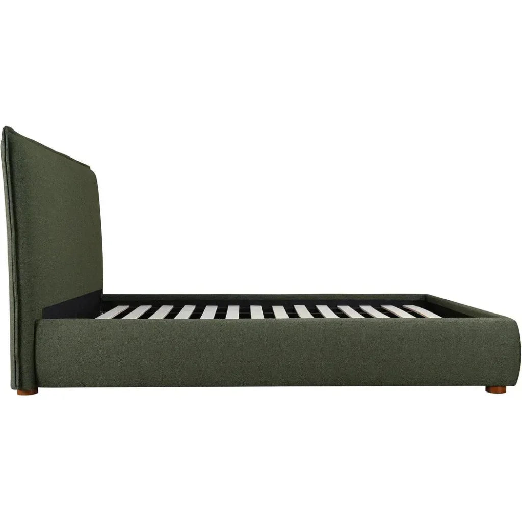 Luzon Wood Green Bed - LOOMLAN - Moe's Home - Beds