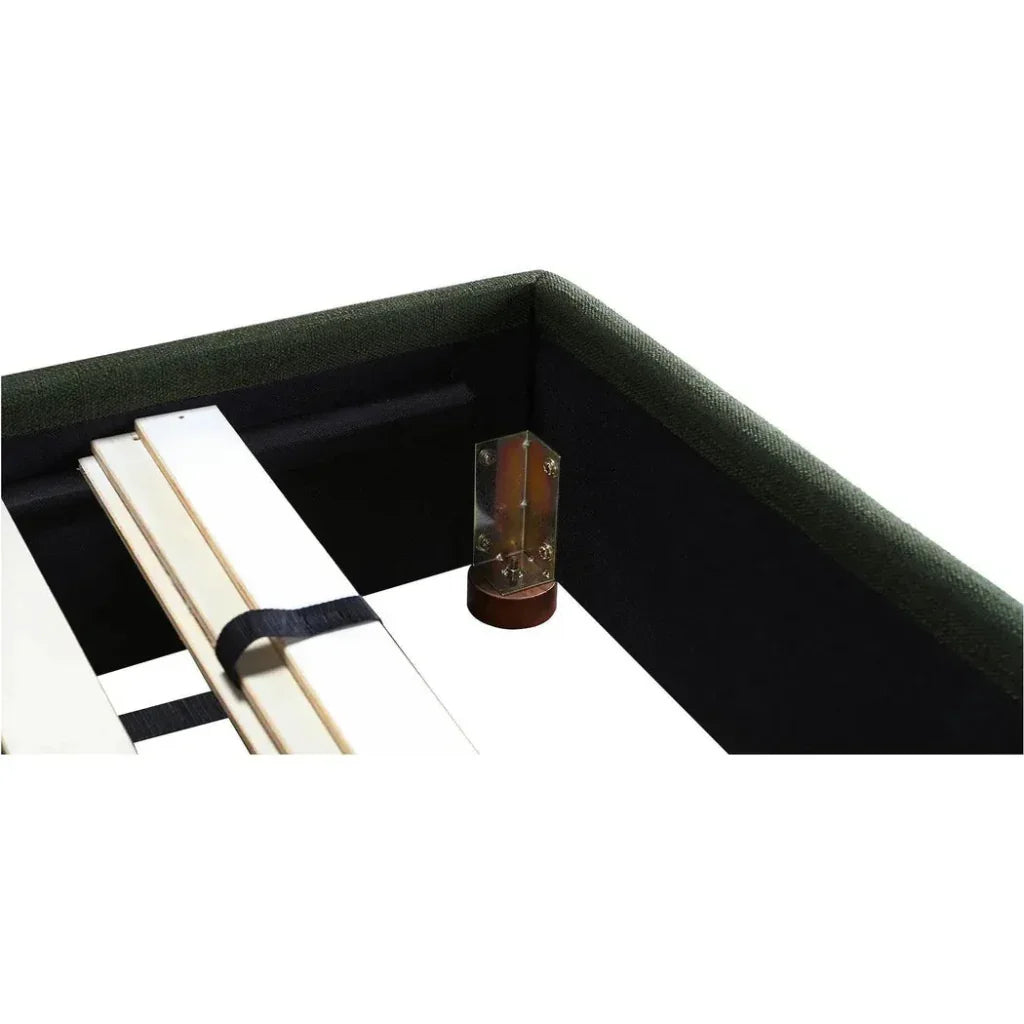 Luzon Wood Green Bed - LOOMLAN - Moe's Home - Beds