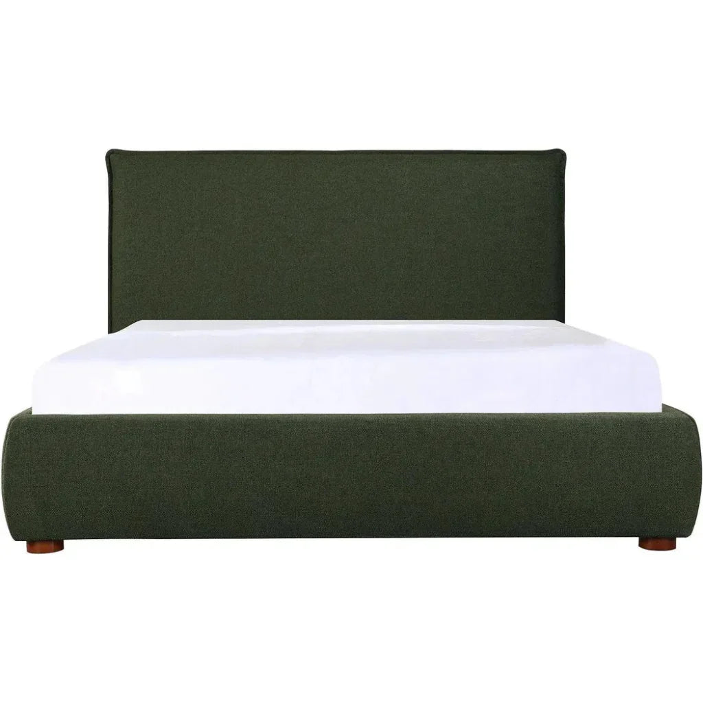 Luzon Wood Green Bed - LOOMLAN - Moe's Home - Beds