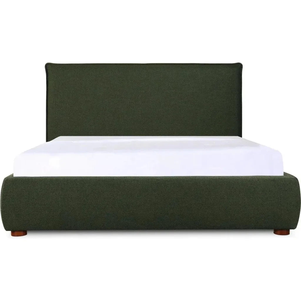 Luzon Wood Green Bed - LOOMLAN - Moe's Home - Beds