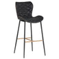 Lyla Leather Barstool 2PC - LOOMLAN - SUNPAN - Bar Stools