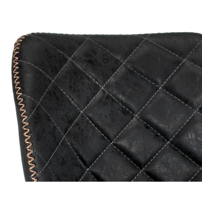 Lyla Leather Armless Dining Chair 2PC - LOOMLAN - SUNPAN - Dining Chairs