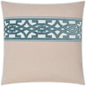 Lyon Blush Teal Throw Pillow With Insert - LOOMLAN - D.V. Kap - Throw Pillows