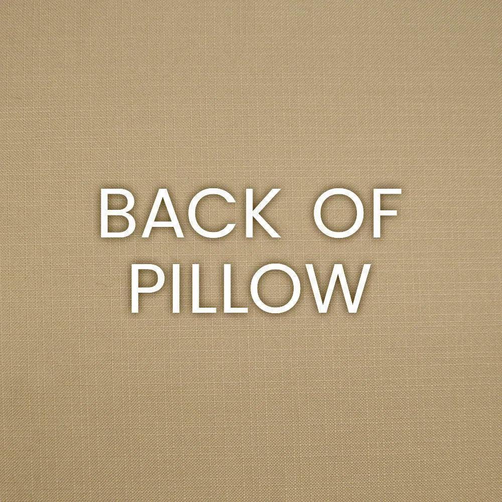 Lyon Saffron Brown Throw Pillow With Insert - LOOMLAN - D.V. Kap - Throw Pillows