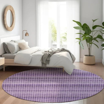 Lyrella Purple Washable Indoor - Outdoor Rug - LOOMLAN - LOOMLAN Rugs - Outdoor Rugs