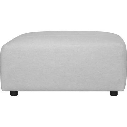Lyric Off White Modular Ottoman Otmeal - LOOMLAN - Moe's Home - Ottomans