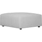 Lyric Off White Modular Ottoman Otmeal - LOOMLAN - Moe's Home - Ottomans