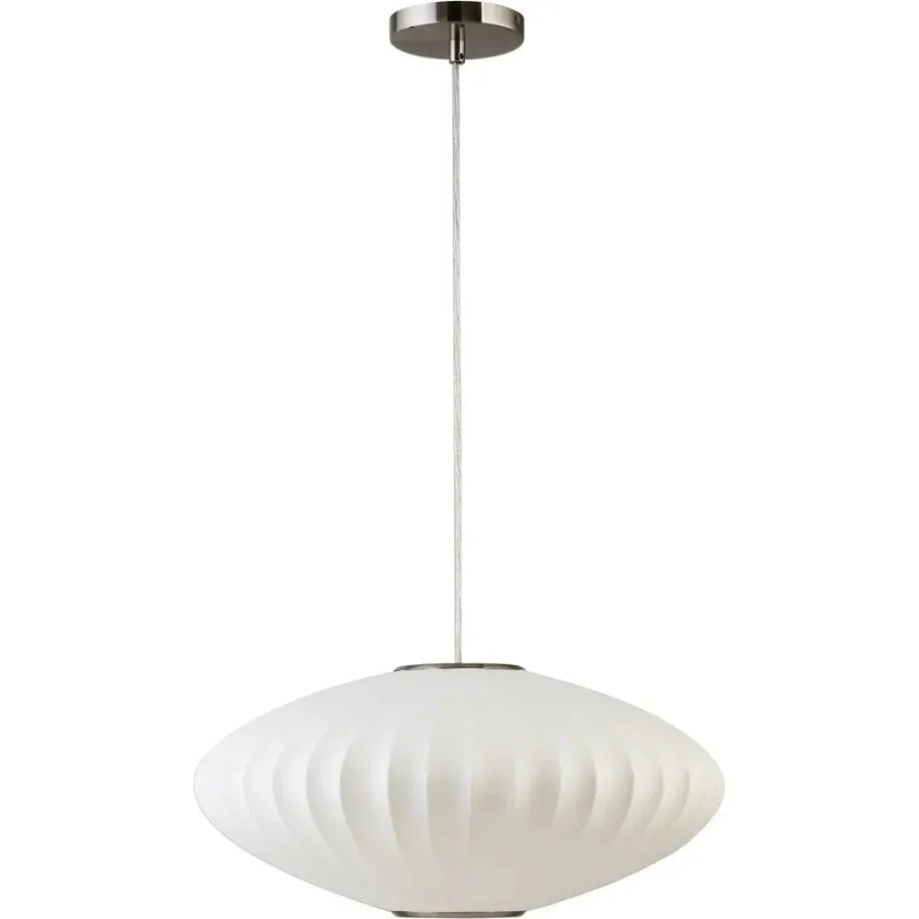 Lys Metal White Pendant Light - LOOMLAN - Moe's Home - Pendants