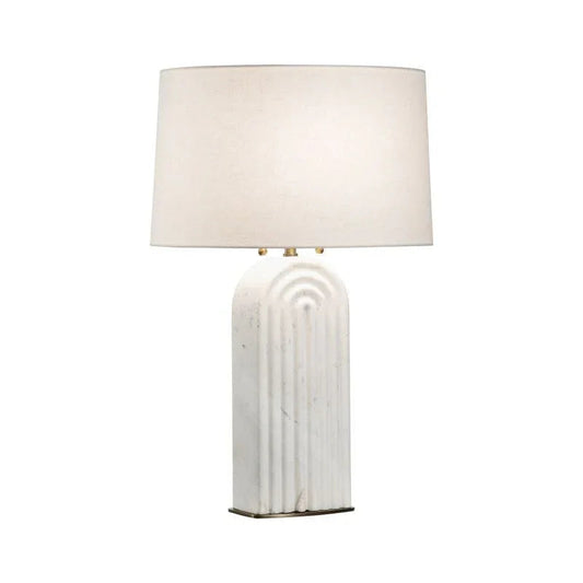Lyssy Carrera Marble Made Table Lamp - LOOMLAN - Wildwood - Table Lamps