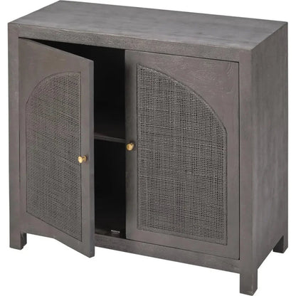 Gallery 2 Door Cabinet - LOOMLAN - LOOMLAN - Accent Cabinets