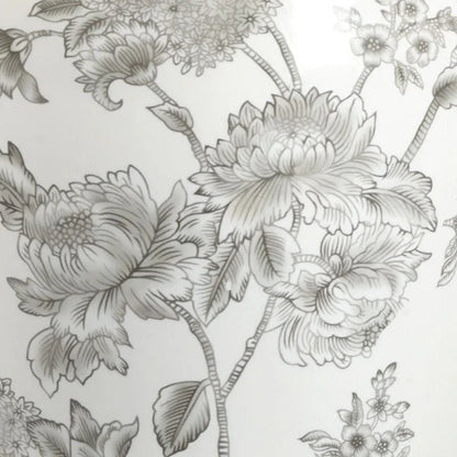 Mabel Ceramic Made Grey Table Lamp - LOOMLAN - Wildwood - Table Lamps