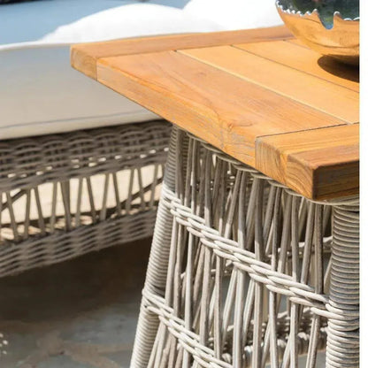 Mackinac Outdoor Furniture Sofa Set Chair & Tables-Outdoor Lounge Sets-Lloyd Flanders-LOOMLAN