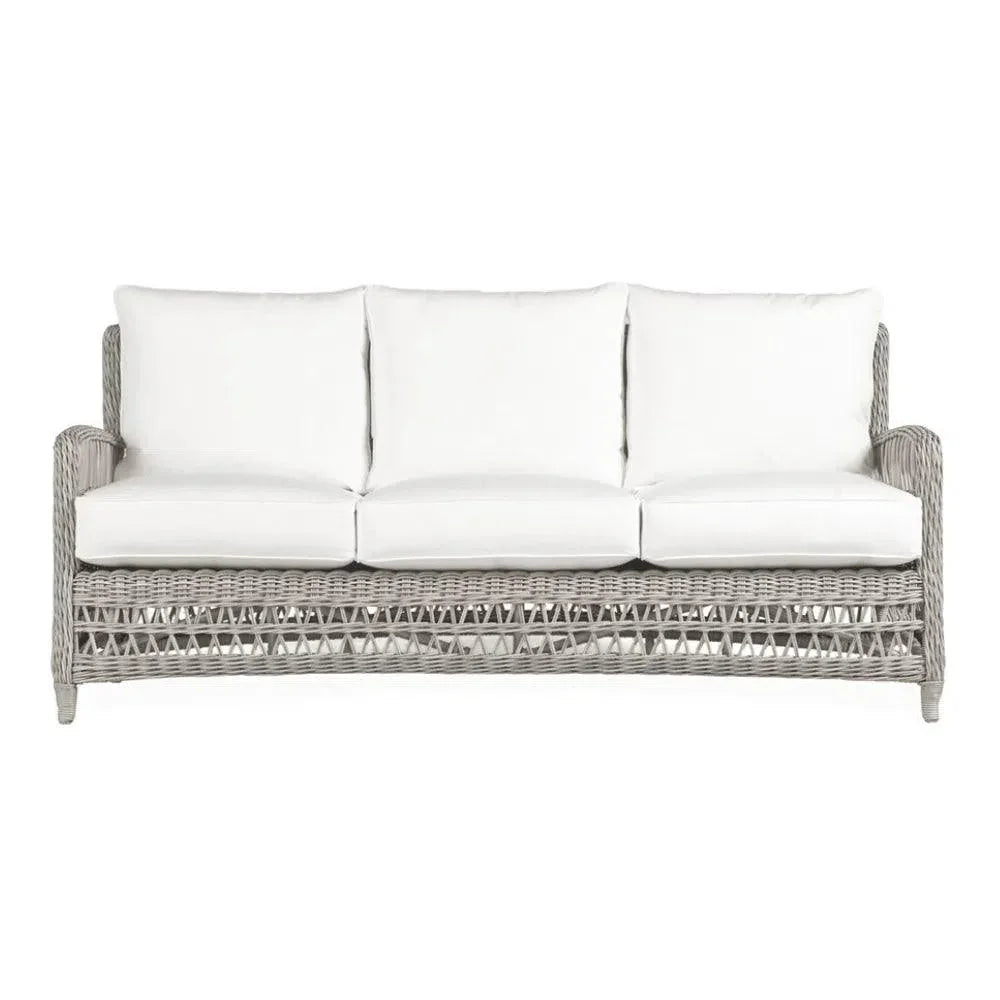 Mackinac Wicker Outdoor All Weather Sofa Cushions - LOOMLAN - Lloyd Flanders - Outdoor Sofas & Loveseats