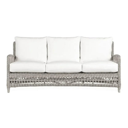 Mackinac Wicker Outdoor All Weather Sofa Cushions - LOOMLAN - Lloyd Flanders - Outdoor Sofas & Loveseats