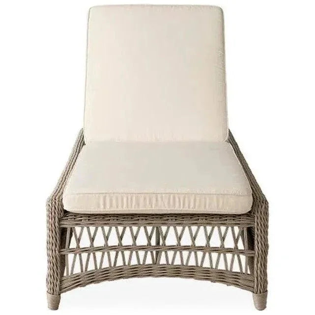 Mackinac Wicker Outdoor Chaise Lounge Cushions-Outdoor Chaises-Lloyd Flanders-LOOMLAN