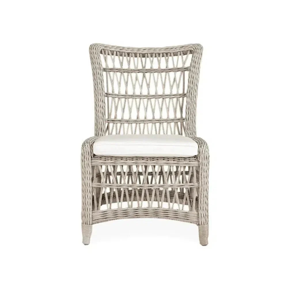 Mackinac Wicker Outdoor Furniture Dining Set for 8-Outdoor Dining Sets-Lloyd Flanders-LOOMLAN