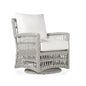 Mackinac Wicker Outdoor Swivel Glider Chair Cushions-Outdoor Lounge Chairs-Lloyd Flanders-LOOMLAN