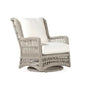 Mackinac Wicker Outdoor Swivel Glider Chair - High Back-Outdoor Lounge Chairs-Lloyd Flanders-LOOMLAN