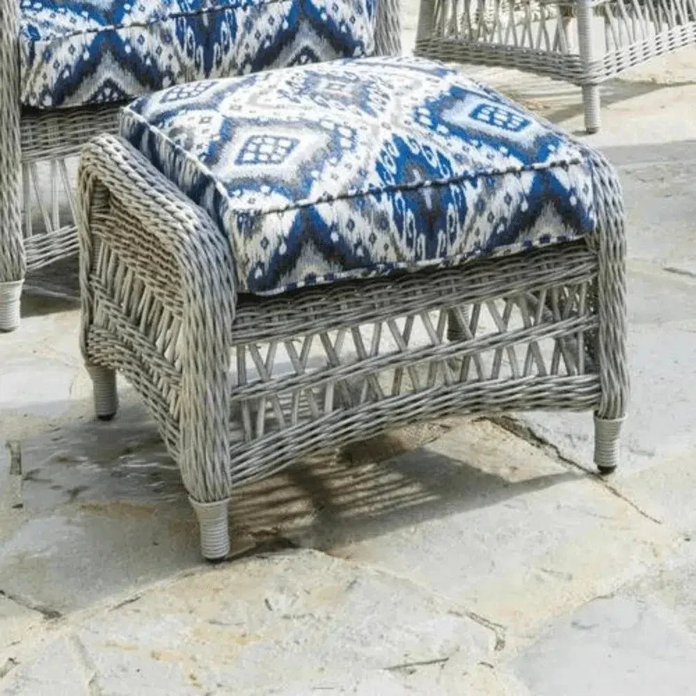 Mackinac Wicker Patio Furniture Set Loveseat & Chairs-Outdoor Lounge Sets-Lloyd Flanders-LOOMLAN