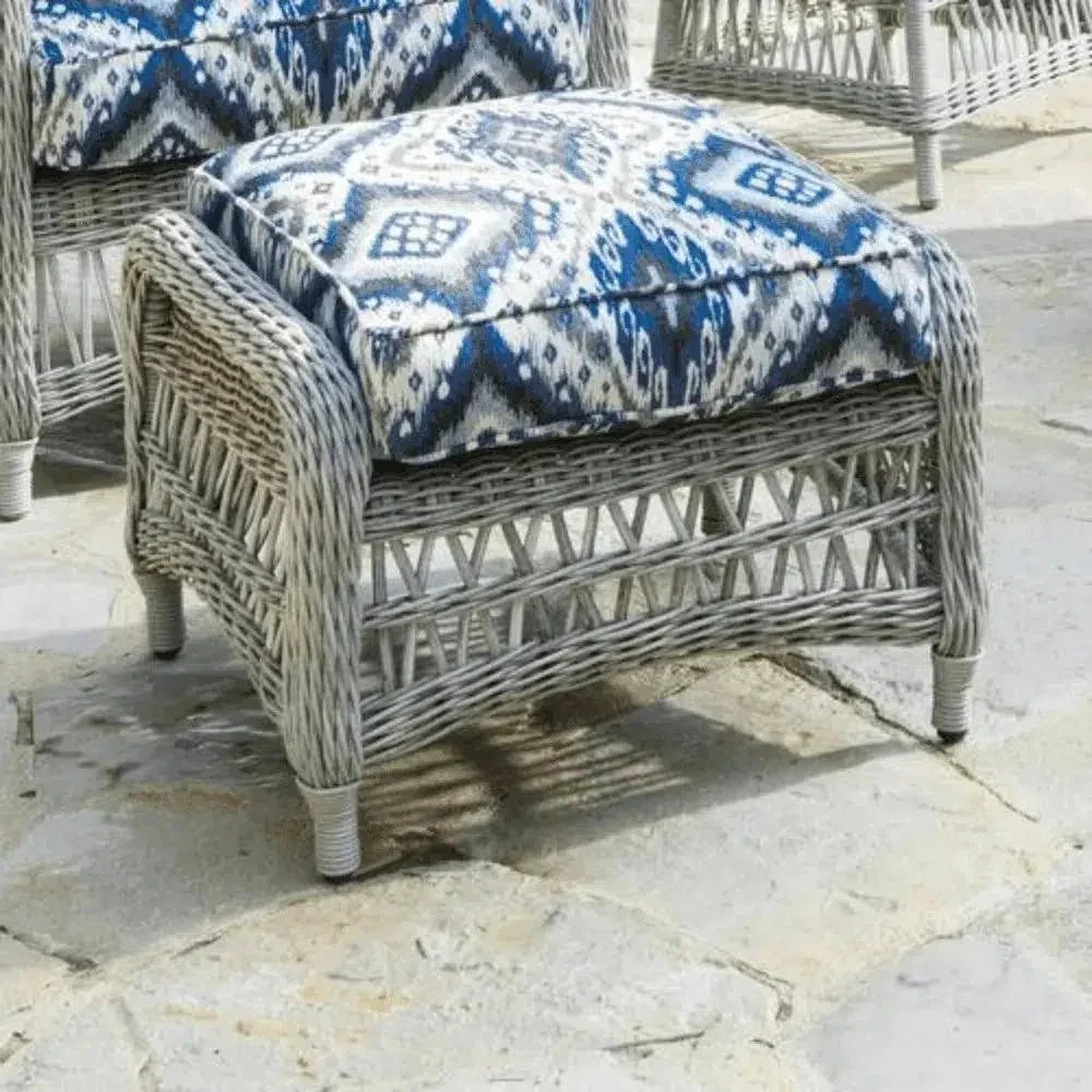 Mackinac Wicker Patio Furniture Set Loveseat & Chairs-Outdoor Lounge Sets-Lloyd Flanders-LOOMLAN