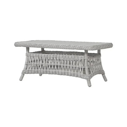 Mackinac Wicker Rocking Porch Lounge Set Cushions-Outdoor Lounge Sets-Lloyd Flanders-LOOMLAN