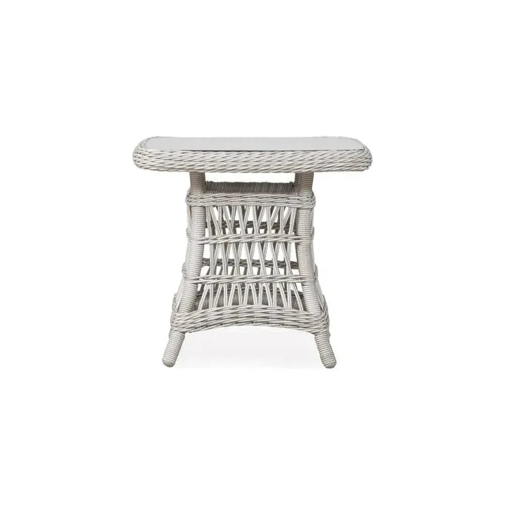 Mackinac Wicker Rocking Porch Lounge Set Cushions-Outdoor Lounge Sets-Lloyd Flanders-LOOMLAN