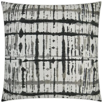 Maddox Charcoal Black Throw Pillow Insert - LOOMLAN - D.V. Kap - Throw Pillows