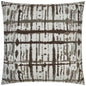Maddox Latte Chocolate Brown Throw Pillow Insert - LOOMLAN - D.V. Kap - Throw Pillows