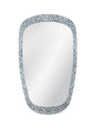 Maddox Modern Grey Resin Wall Mirror - LOOMLAN - Bassett Mirror - Wall Mirrors