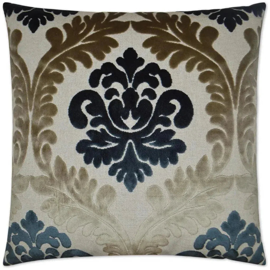 Madeleine Blue Throw Pillow With Insert - LOOMLAN - D.V. Kap - Throw Pillows