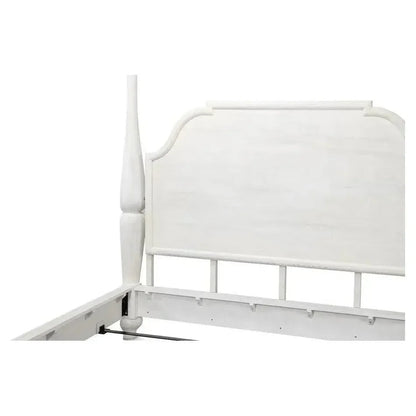 Madeline Brown Wooden Bed Frame - LOOMLAN - Sarreid - Beds