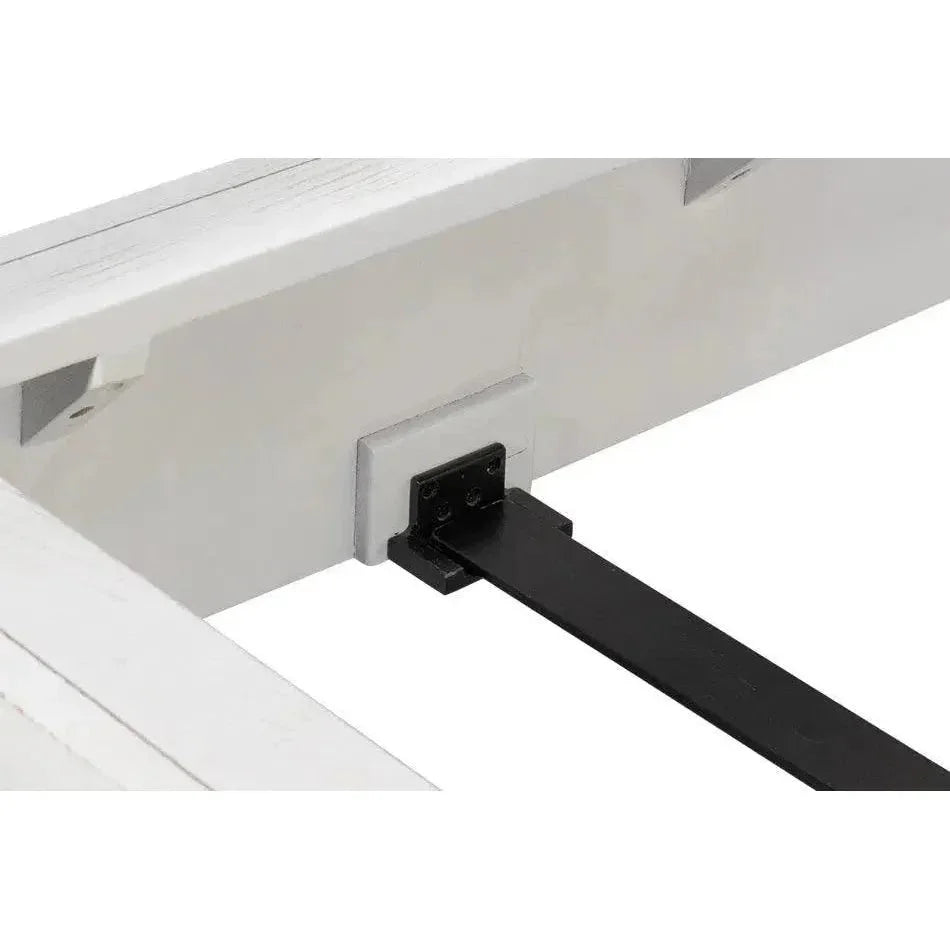 Madeline Brown Wooden Bed Frame - LOOMLAN - Sarreid - Beds