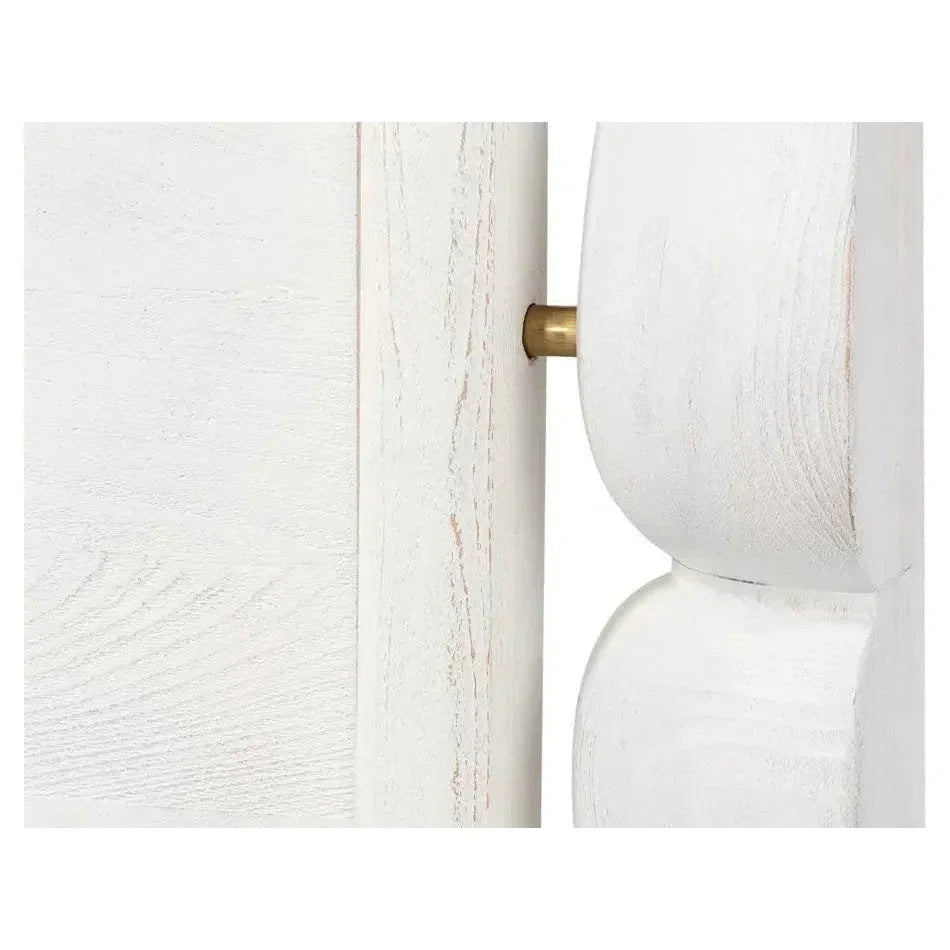 Madeline Brown Wooden Bed Frame - LOOMLAN - Sarreid - Beds