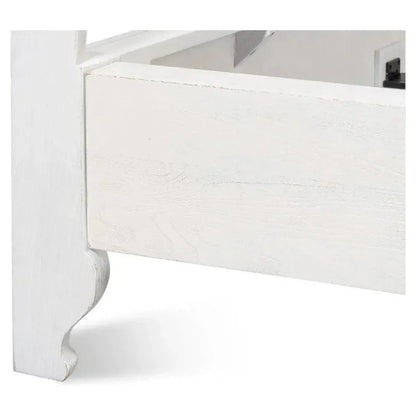 Madeline Brown Wooden Bed Frame - LOOMLAN - Sarreid - Beds