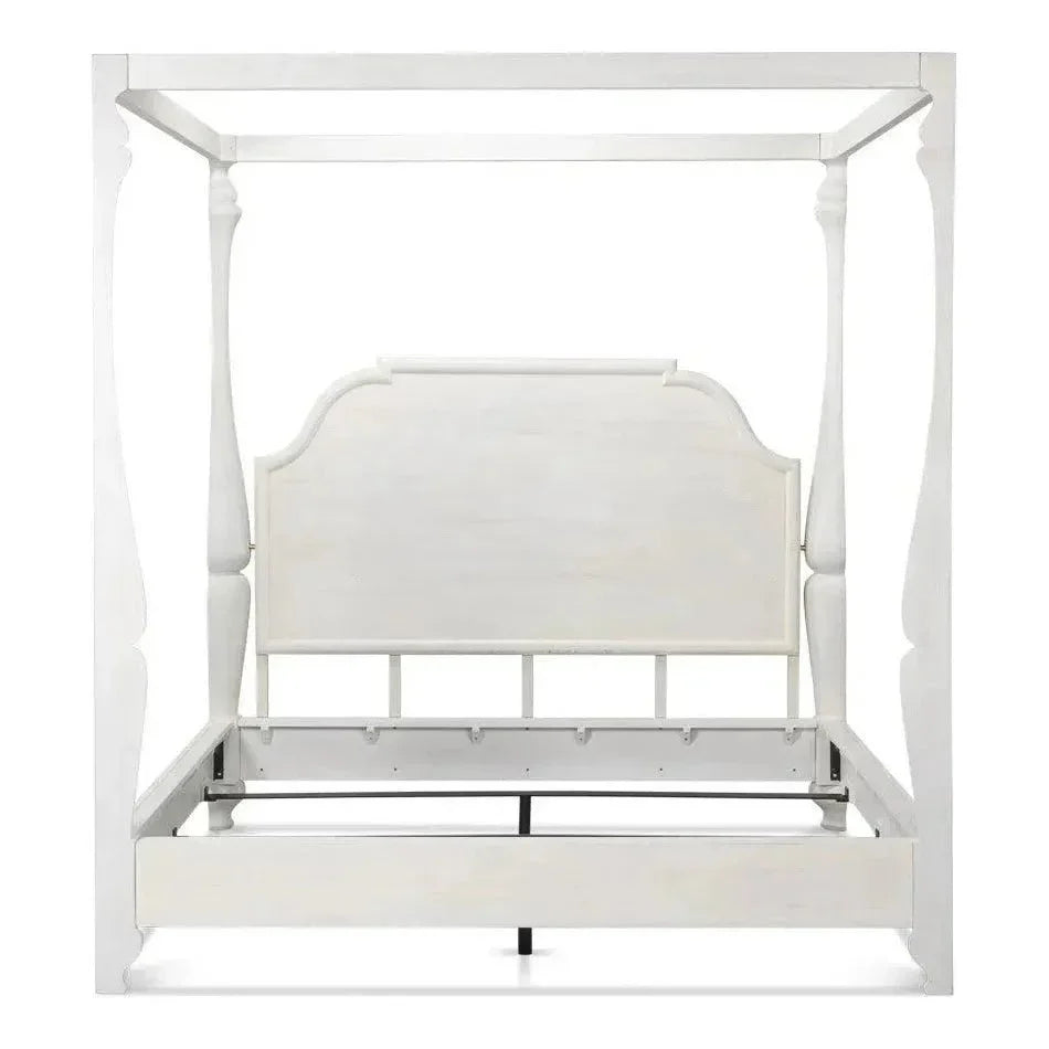 Madeline Brown Wooden Bed Frame - LOOMLAN - Sarreid - Beds