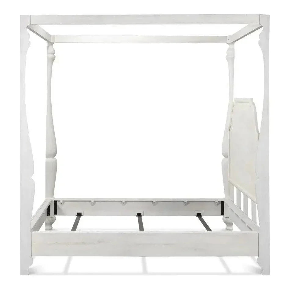 Madeline Brown Wooden Bed Frame - LOOMLAN - Sarreid - Beds