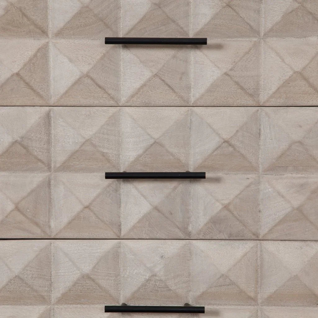 Madera Three Drawer Wood Dresser - LOOMLAN - Diamond Sofa - Dressers