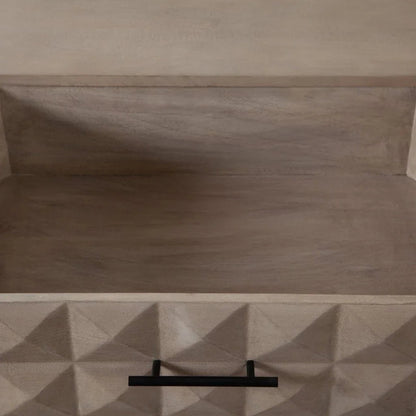 Madera Two Drawer Wooden Accent Table - LOOMLAN - Diamond Sofa - Side Tables