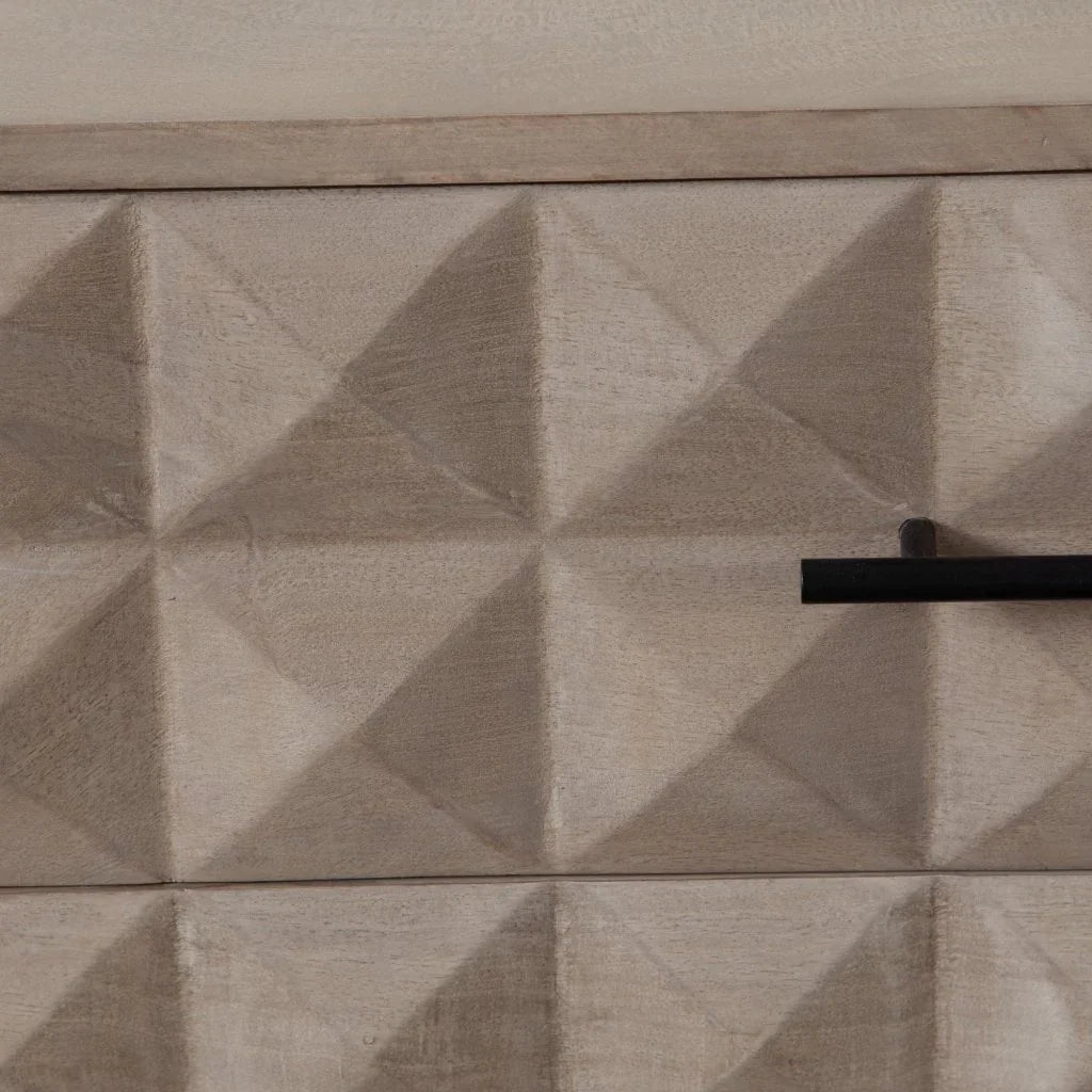 Madera Two Drawer Wooden Accent Table - LOOMLAN - Diamond Sofa - Side Tables