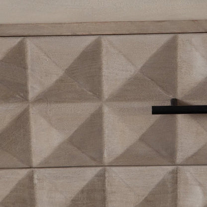 Madera Two Drawer Wooden Accent Table - LOOMLAN - Diamond Sofa - Side Tables