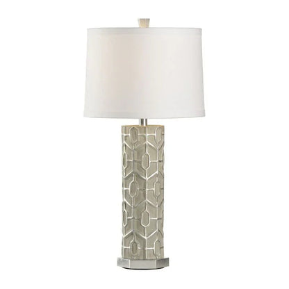 Madie Concrete Finish Table Lamp - LOOMLAN - Wildwood - Table Lamps
