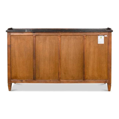 Madigan Sideboard Antique Black - LOOMLAN - Sarreid - Sideboards