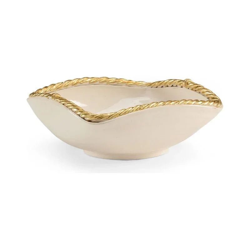 Madison Hand Painted Ceramic Bowl - LOOMLAN - Chelsea House - Boxes & Bowls