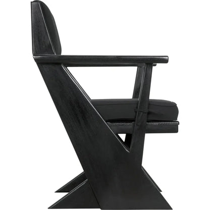 Madoc Arm Chair - LOOMLAN - Noir - Dining Chairs