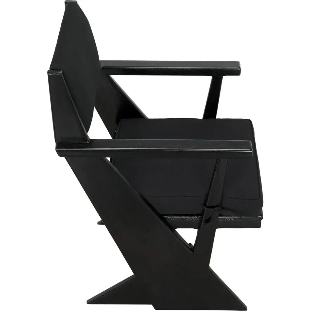 Madoc Arm Chair - LOOMLAN - Noir - Dining Chairs