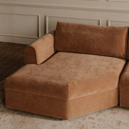 Madrid Ultra Soft Comfortable Sectional Sofa-Modular Sofas-Moe's Home-LOOMLAN