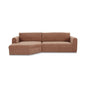 Madrid Ultra Soft Comfortable Sectional Sofa-Modular Sofas-Moe's Home-Left Facing-Heritage Pink-LOOMLAN