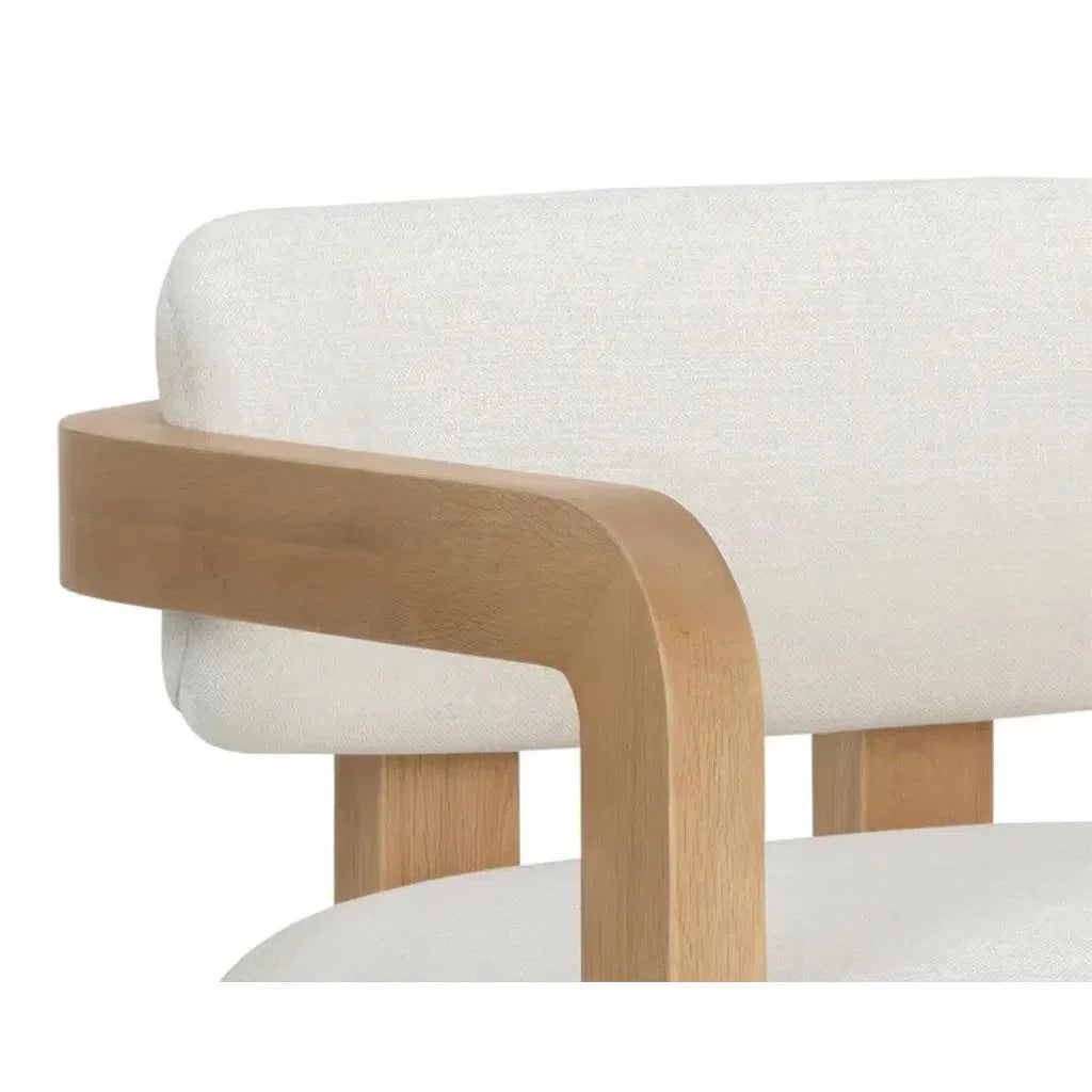 Madrone Leather Eye Catching Lounge Chair - LOOMLAN - SUNPAN - Accent Chairs