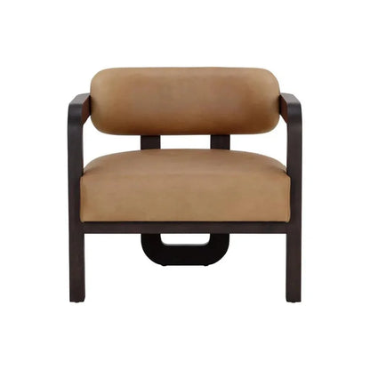 Madrone Leather Eye Catching Lounge Chair - LOOMLAN - SUNPAN - Accent Chairs