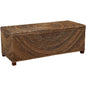 Madura Seagrass Wooden Storage Bench - LOOMLAN - Furniture Classics - Bedroom Benches